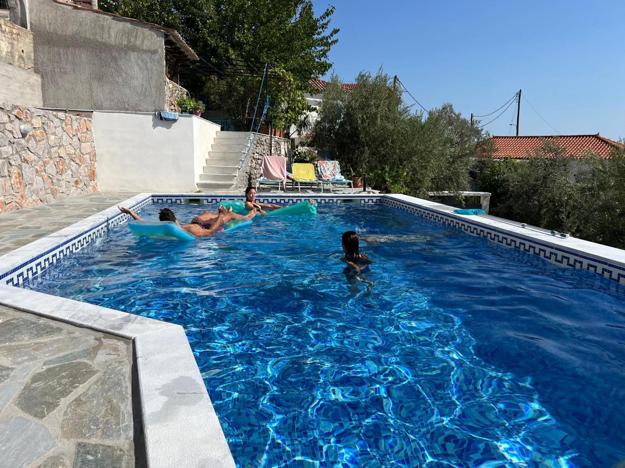 Maison Charme Avec Piscine Privee, Pres De La Mer A Sappounakeika, Tyros Sapounakeika Zewnętrze zdjęcie