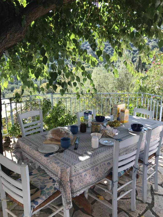 Maison Charme Avec Piscine Privee, Pres De La Mer A Sappounakeika, Tyros Sapounakeika Zewnętrze zdjęcie